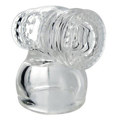 Hummingbird Masturbator Attachment Clear by XR Brands