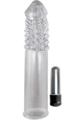 Vibrating Penis Extender Clear by NassToys