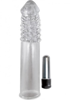 Vibrating Penis Extender Clear by NassToys