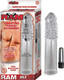 Vibrating Penis Extender Clear by NassToys - Product SKU NW24671