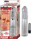 Vibrating Penis Extender Clear by NassToys - view 2