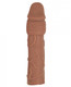 Natural Realskin Penis Extender Brown Extension by NassToys