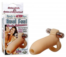 Ready-4-Action Real Feel Penis Enhancer Sex Toys For Men