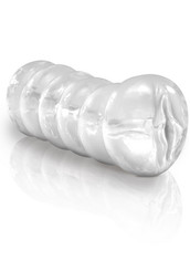 Clear Leader Vagina Masturbator by Pipedream Products