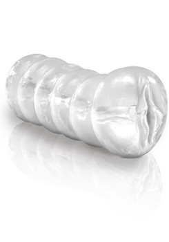 Clear Leader Vagina Masturbator by Pipedream Products