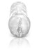 Clear Leader Snatch Masturbator by Pipedream - Product SKU PDRD229