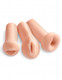Pipedream Extreme Toyz All 3 Holes Beige Strokers by Pipedream - Product SKU PDRD421