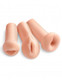 Pipedream Extreme Toyz All 3 Holes Beige Strokers - view 2