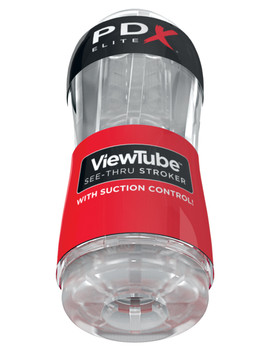 PDX Elite See-thru Clear Male Stroker by Pipedream Extreme