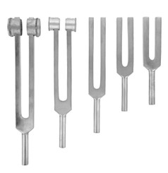 5 Piece Aluminium Tuning Fork Set Best Sex Toy