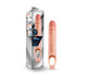 Performance 10 inches Penis Sleeve Penis Extender Beige by Blush Novelties - view 2