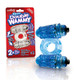 Screaming O O Wow Double Wammy Blue Vibrating Ring - Product SKU SCRODW110