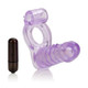 Double Diver Vibrating Enhancer Flexible Penetrator Puprle by Cal Exotics - view 4