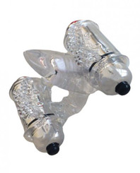 Double Down Erection Ring Bullet & Stimulator Tongue by Hott Products