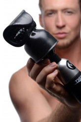 Thunder Wrap Masturbator Wand Attachment Black Male Sex Toy