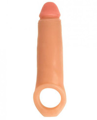 Jock Enhancer 2 inches Extender With Ball Strap Beige Male Sex Toy