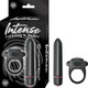 NassToys Intense Cockring & Bullet Vibrator Black - Product SKU NW2856