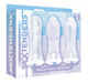 Vibrating Sextenders 3 Pack Nubbed Contoured Ribbed by Icon Brands - Product SKU IB25112