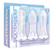 Vibrating Sextenders 3 Pack Nubbed Contoured Ribbed by Icon Brands - view 2