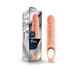 Performance 9 inches Penis Sleeve Penis Extender Beige by Blush Novelties - view 2