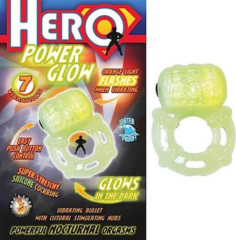 Hero Power Glow In The Dark Cockring Best Male Sex Toy