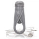 Charged Oyeah Plus Ring Gray Vibrating Erection Ring by Screaming O