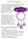 Evolved Novelties Triple Ball Bangin Vibrating Ring - Product SKU ENAEWF70992