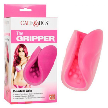 The Gripper Beaded Grip Hot Pink Male Sex Toys