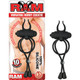 Ram Silicone 10 Function Vibrating Horny Cocktie - Black by NassToys - Product SKU NW2579