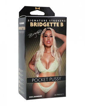 Signature Strokers Bridgette B Ultraskyn Pocket Pussy Vanilla Sex Toys For Men