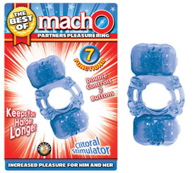 The Best Of Macho Partners Pleasure Ring Blue Best Sex Toy For Men