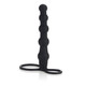 Silicone Love Rider Beaded Dual Penetrator Black by Cal Exotics - view 4