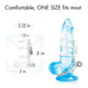 Doctor Love Zinger Dual Vibrating Sleeve Clear - view 2