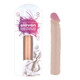 Magnificent Eleven Super Dong Penis Extension 11 Inch Beige by Deeva - Product SKU DL1875