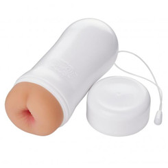 Cloud 9 Pleasure Anal Pocket Stroker Water Activated Beige Best Male Sex Toys