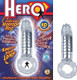 Hero Cockring and Clit Massager Clear