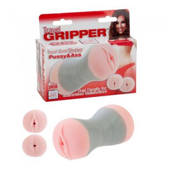 Travel Gripper Dual-entry stroker by Cal Exotics