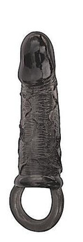 Deep Pleasure Penis Extender - Black by NassToys