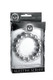 Stainless Steel Beaded Erection Ring 1.75 inches by XR Brands - view 2