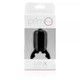 Primo Minx Black Vibrating Ring with Fins by Screaming O - Product SKU SCRPRMMNXBL101