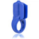 Screaming O Primo Minx Blue Vibrating Ring with Fins - Product SKU SCRPRMMNXBU101