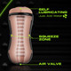 M For Men Soft & Wet Self Lubricating Stroker Cup Vanilla by Blush Novelties - view 2