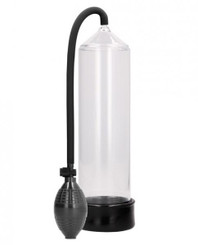 Classic Penis Pump Transparent Clear by Shots Toys