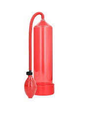 Pumped Classic Penis Pump Red by SHOTS AMERICA