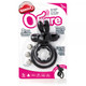OHare Rabbit Vibrating Ring - Black by Screaming O - Product SKU SCRHARBL110