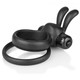 Ohare XL Vibrating Rabbit Double Ring Black by Screaming O - Product SKU SCRHARXLBL101