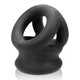 Oxballs Tri Squeeze Erection sling Testicle Stretcher Black Ice by Blue Ox Designs - view 3