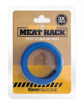 Meat Rack Cock Ring Blue Male Sex Toys