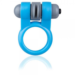 Screaming O Sport Flex Vibrating Ring Blue Best Male Sex Toy
