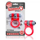 Screaming O Sport Red Vibrating Ring by Screaming O - Product SKU SCRSPTR101